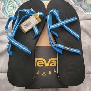 Size 12 Teva Blue Sandals
